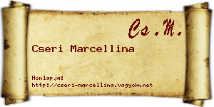 Cseri Marcellina névjegykártya